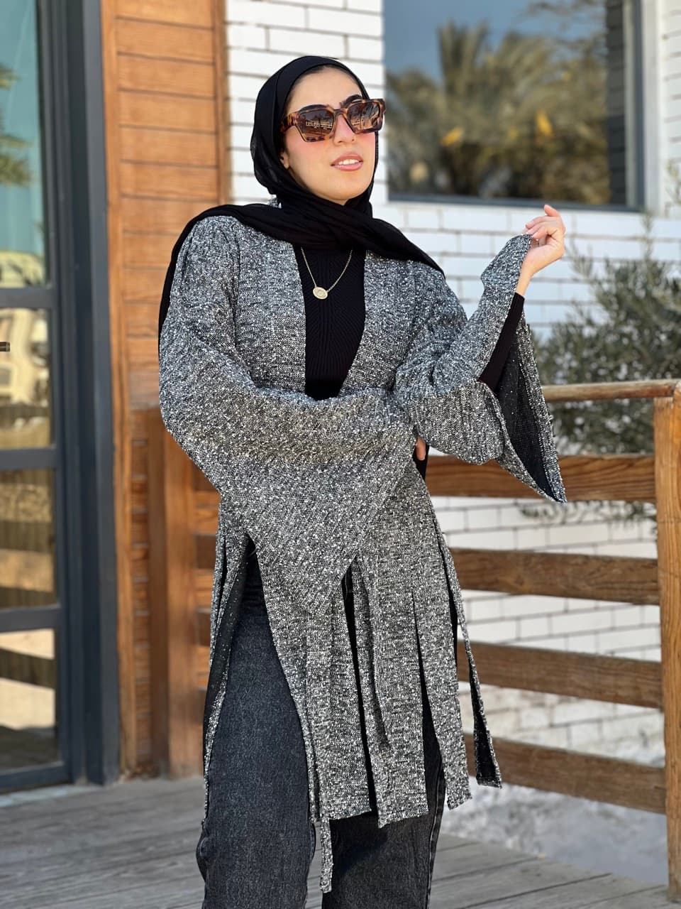 Bouclé Coat